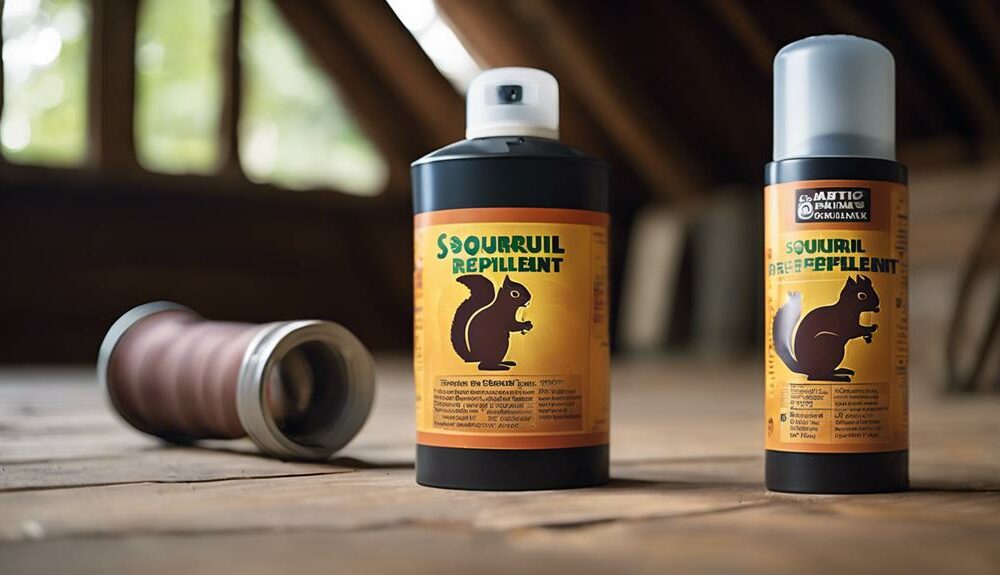 squirrel repellents for attics