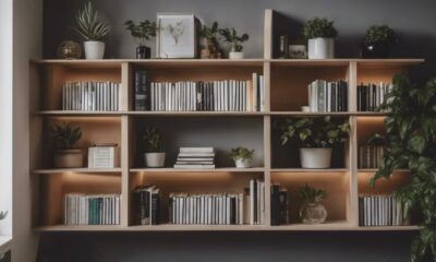 stylish bookcases for organizing