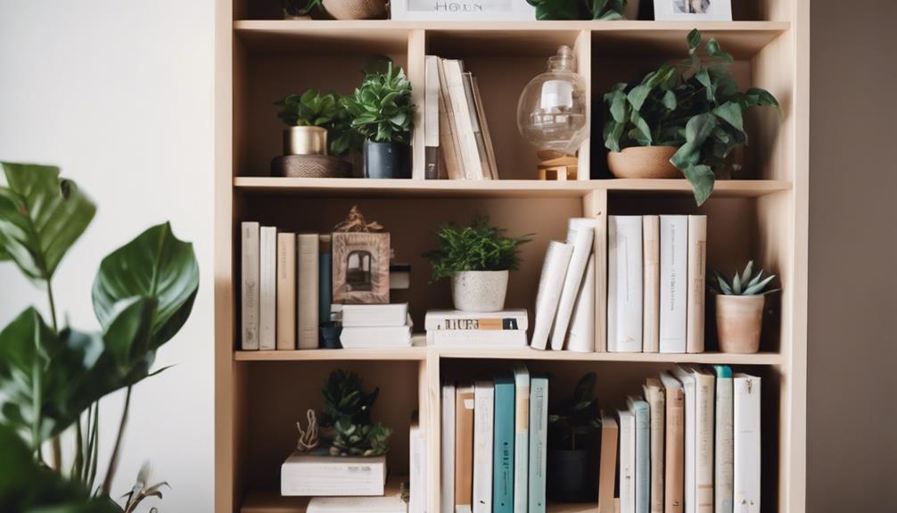stylish bookshelf organizing solutions