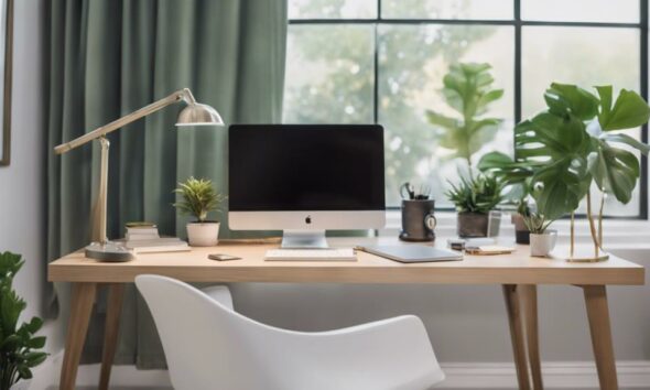 stylish desks for productivity