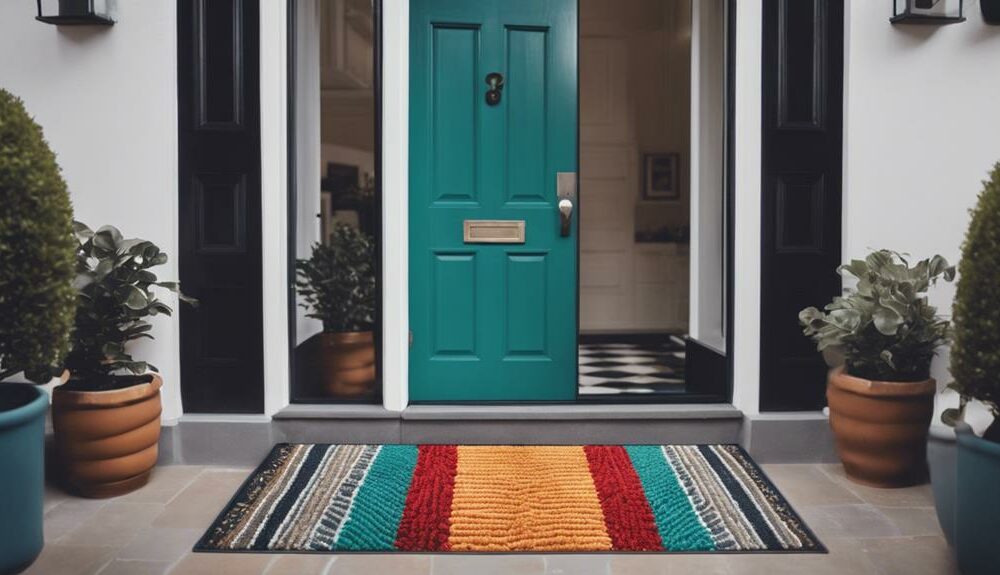 stylish doormats for guests