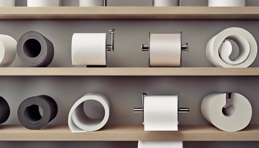 toilet paper holder selection