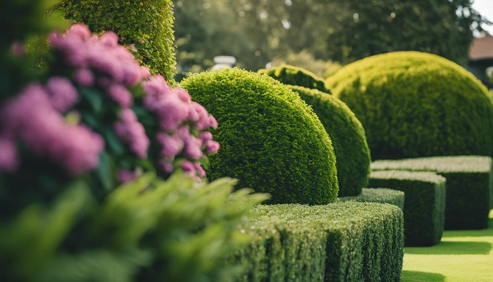 transform outdoor space with hedges