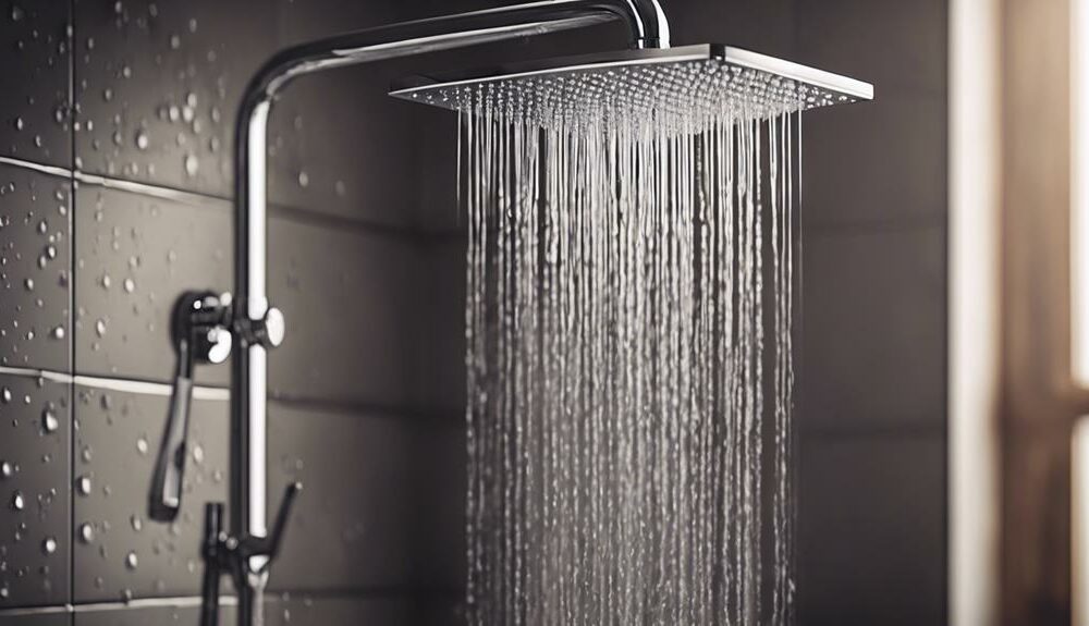 transforming bathroom experience with rainfall shower heads