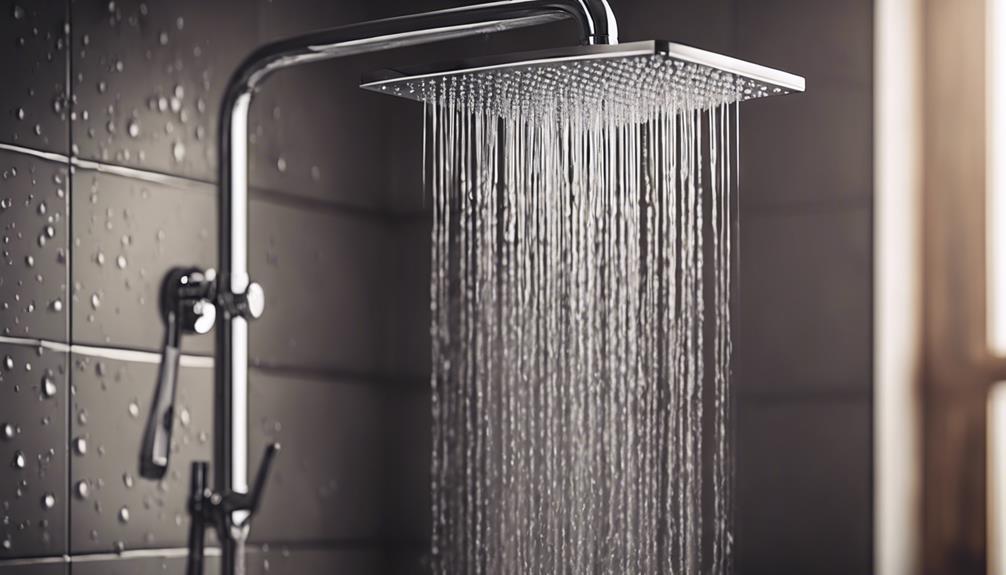 transforming bathroom experience with rainfall shower heads