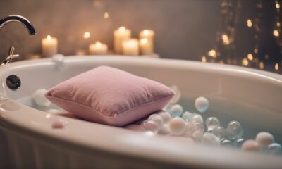 ultimate relaxation with bath pillows