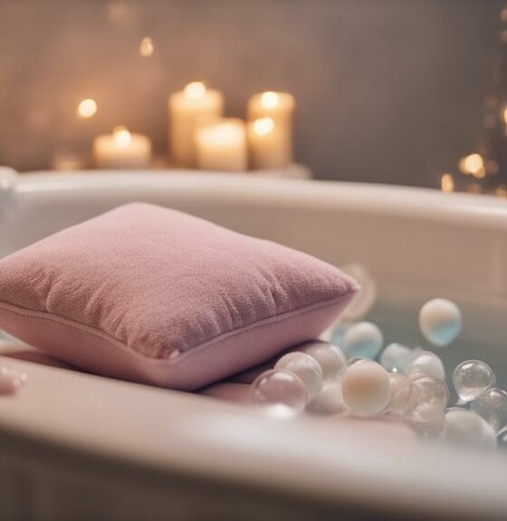 ultimate relaxation with bath pillows