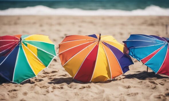 wind resistant beach umbrellas recommended