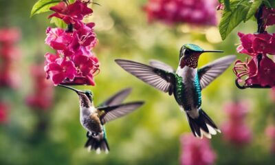 attract hummingbirds with feeders