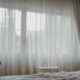 bedroom ambiance with blinds