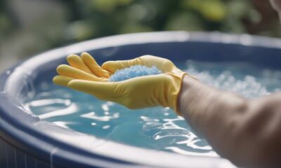 chemical maintenance for hot tub