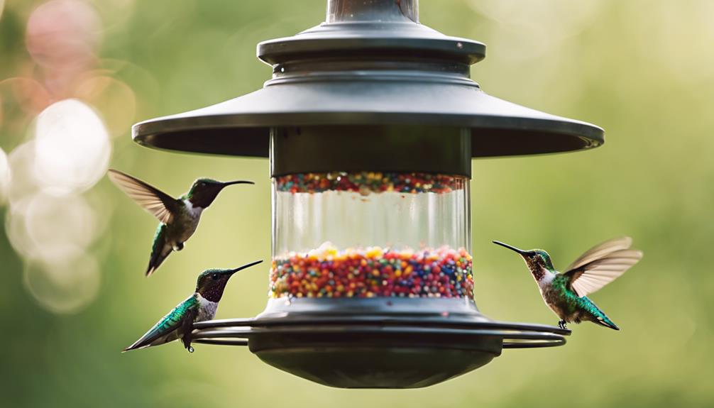 choosing a hummingbird feeder