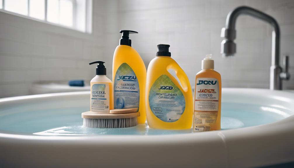 choosing jacuzzi tub cleaner