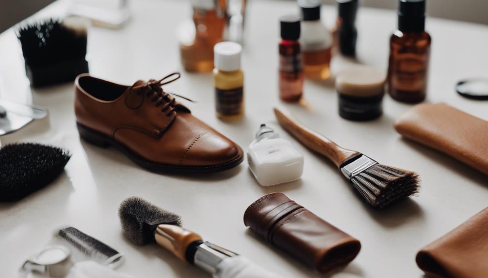 cleaning leather shoe guide