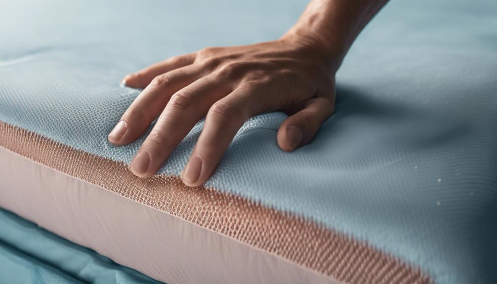 comfortable mesh mattress topper