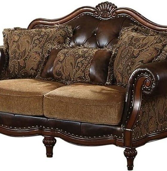 comfy and stylish loveseat