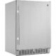 compact stainless steel refrigerator