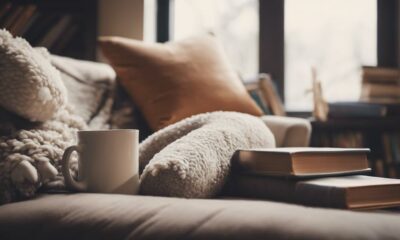 cozy comfort with reading