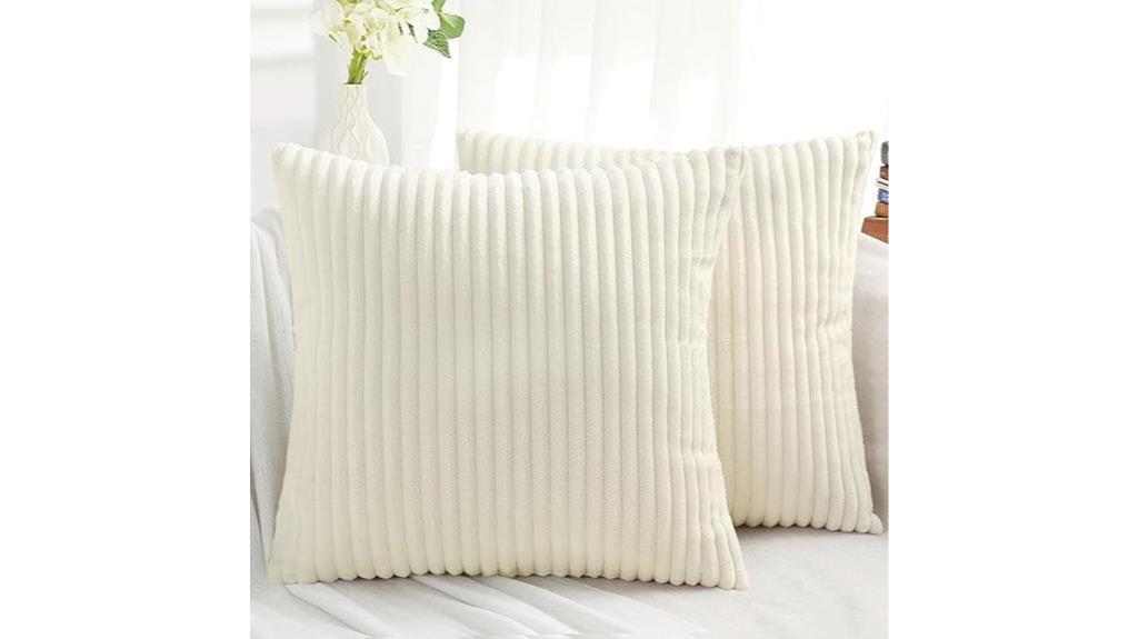 cozy flannel pillow covers