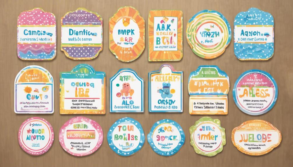 daycare label selection tips