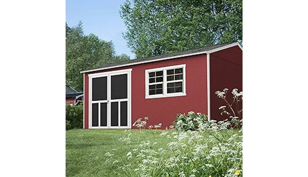 detailed astoria 12x20 shed