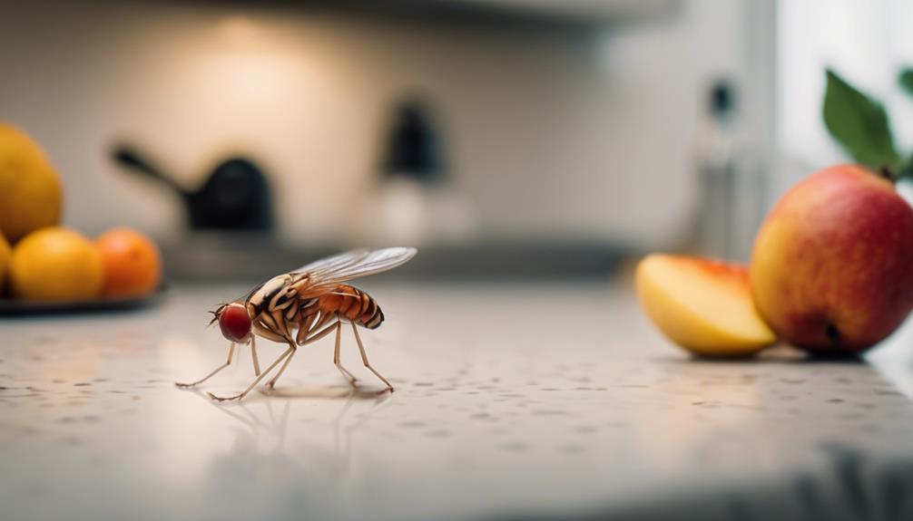 effective fruit fly removal