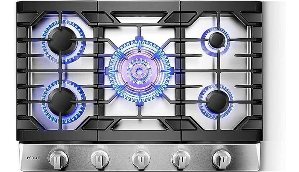 efficient stylish powerful cooktop