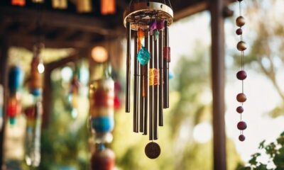 enhance outdoor ambiance with wind chimes