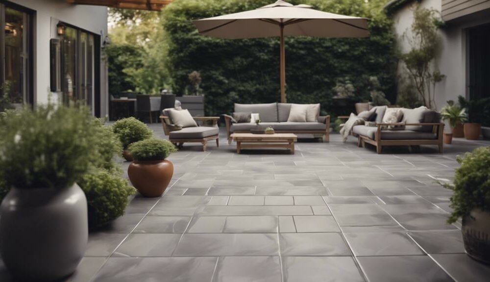 enhance outdoor space tiles