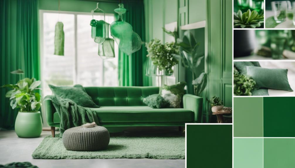green color selection tips