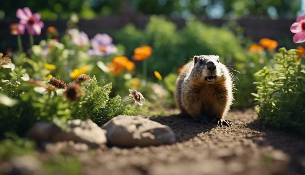 groundhog repellents for gardens
