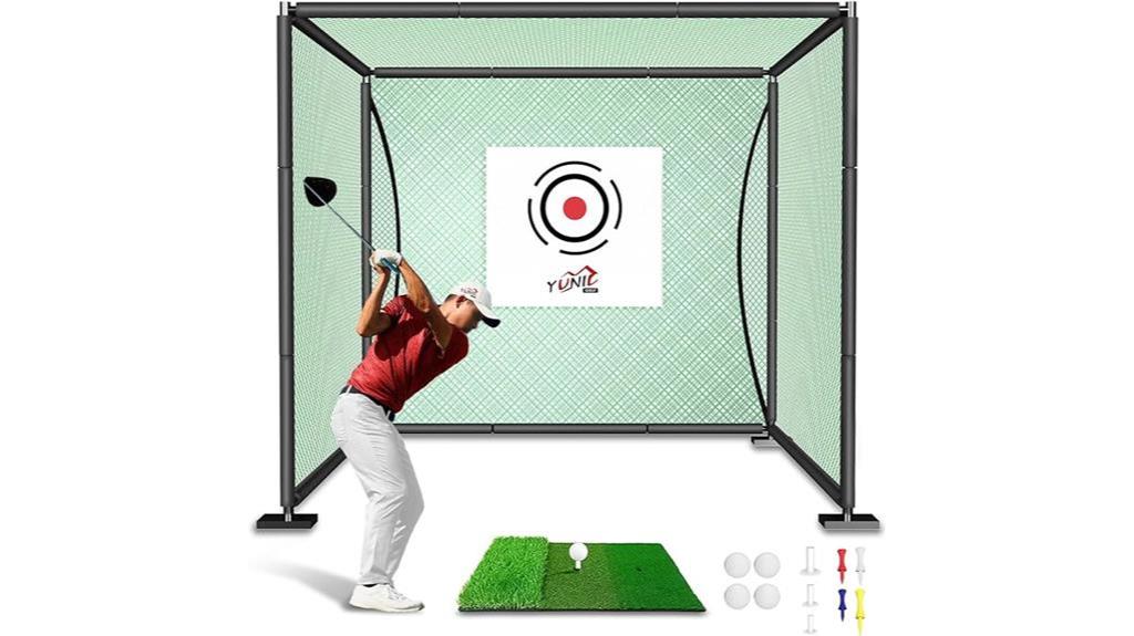 high performance golf driving cage