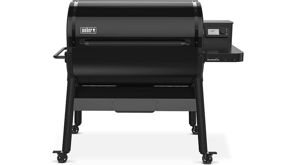 highly rated weber smokefire grill