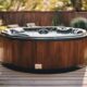 hot tub relaxation oasis