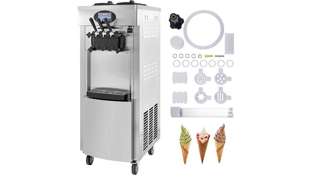 ice cream machine analysis