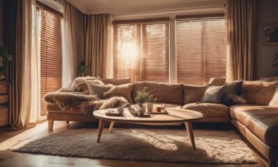 insulating blinds for coziness