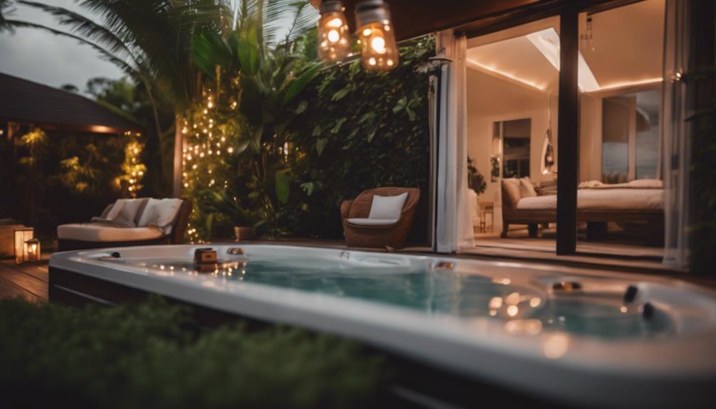 luxurious airbnb rentals with jacuzzi