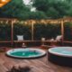 luxurious outdoor jacuzzi selection