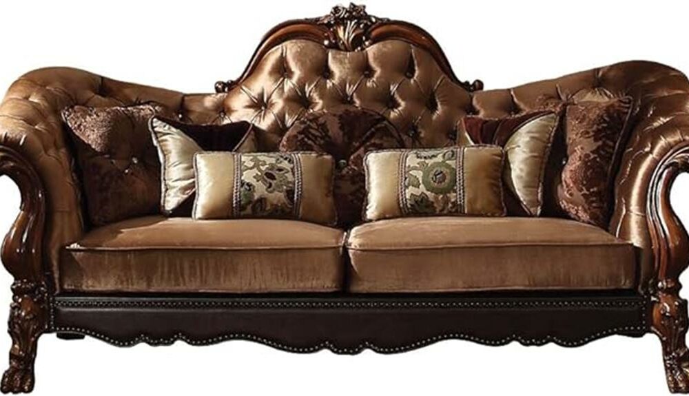 luxurious sofa with elegance
