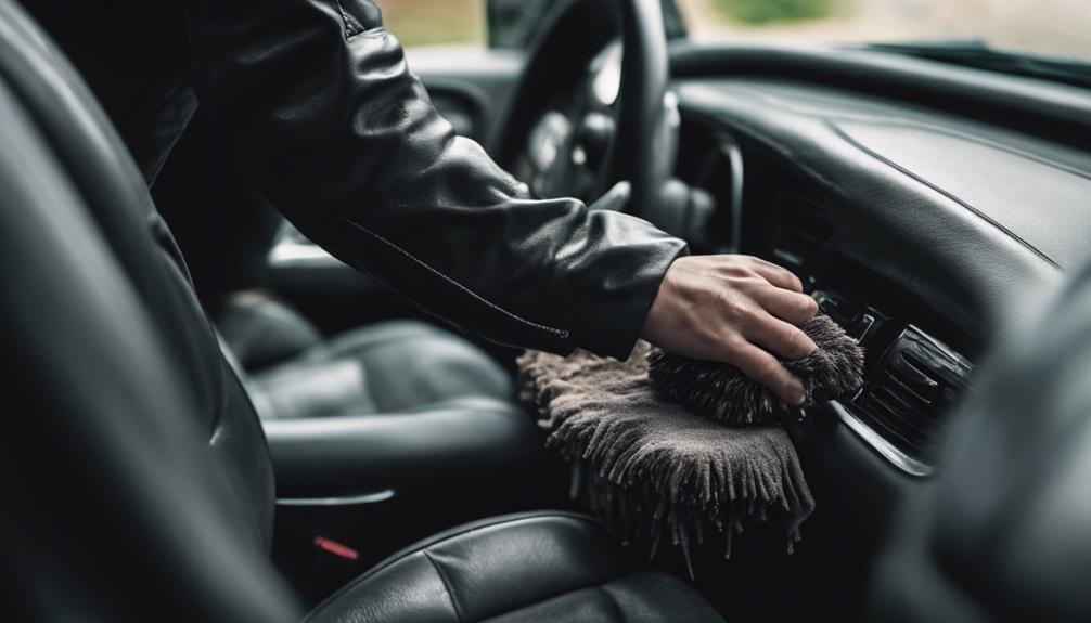 maintaining leather car seats