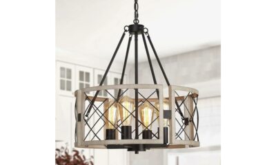 modern farmhouse chandelier review