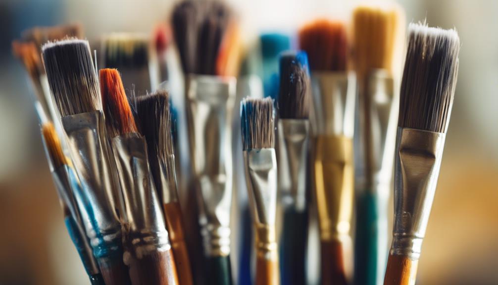 paint brush selection tips