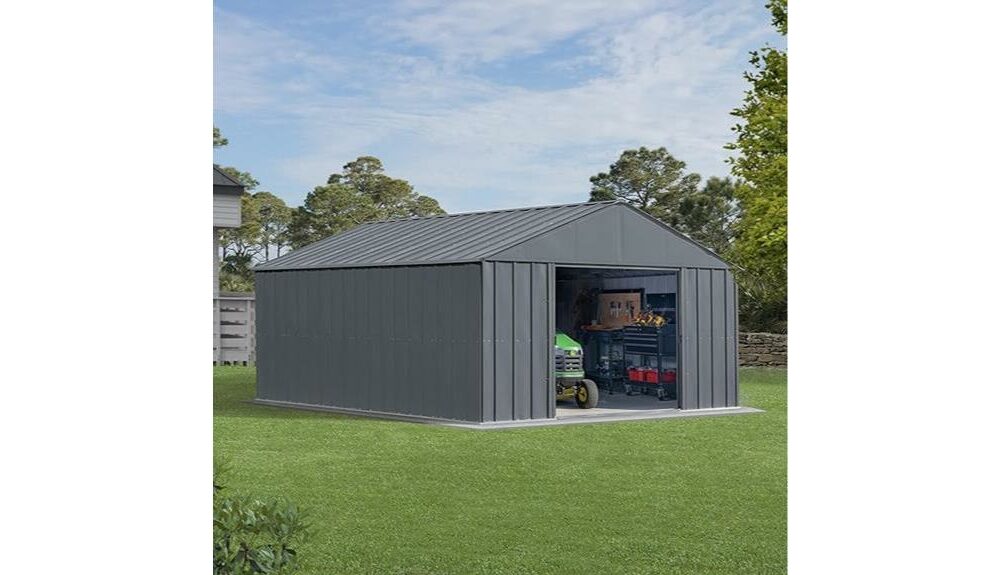 quality metal shed construction