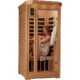 relaxing infrared sauna experience