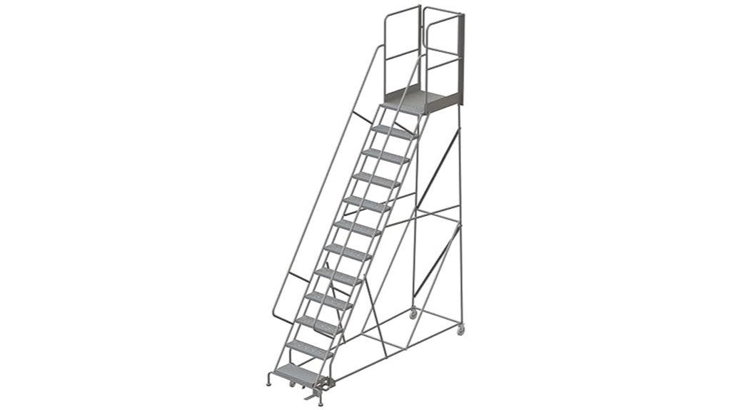 sturdy rolling ladder review