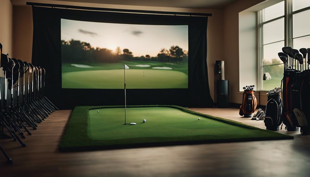 top rated golf simulator nets