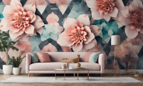 transform space with wallpapers