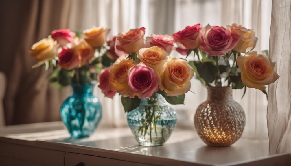 choosing home decor roses