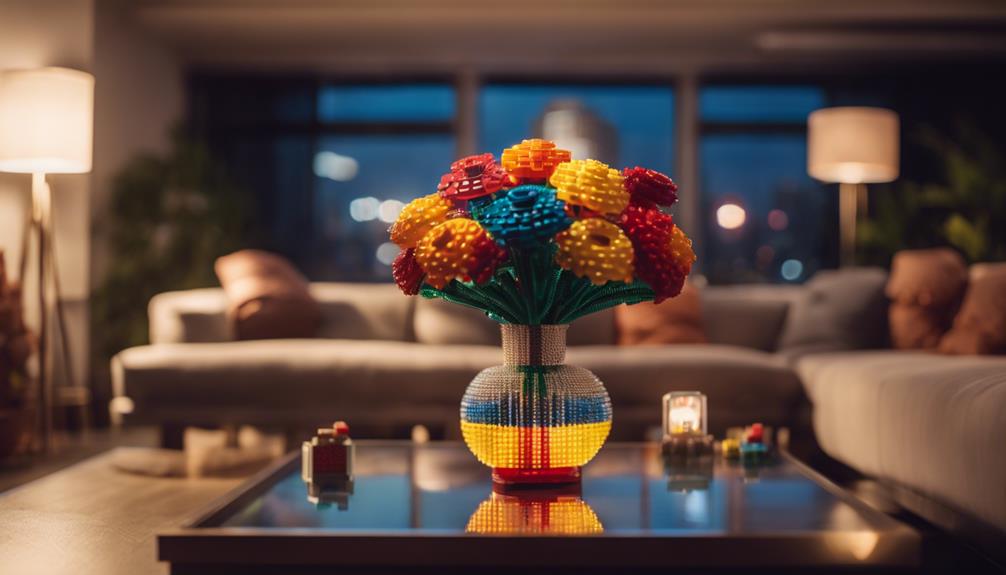 elevate home decor with lego