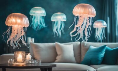 ocean inspired jellyfish decor ideas